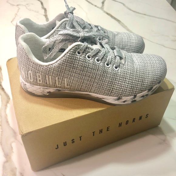 Nobull White Heather Granite Trainer 